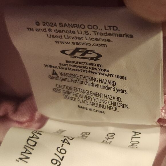 Hello Kitty Mini Purse Shoulder Bag – NWT, Sanrio, Zippered w/ Pink Satin - Picture 6 of 8